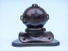 diving helmet is fully assembled