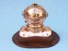 diving helmet is fully assembled