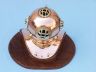 diving helmet is fully assembled