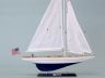 model sailboats is fully assembled