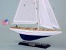 model sailboats is fully assembled