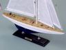 model sailboats is fully assembled