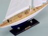 model sailboats is fully assembled