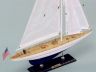 model sailboats is fully assembled