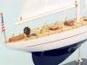 model sailboats is fully assembled