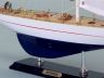 model sailboats is fully assembled