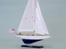 model sailboats is fully assembled