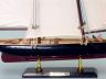 model sailboats is fully assembled