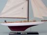 model sailboats is fully assembled