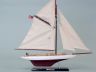 model sailboats is fully assembled