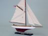 model sailboats is fully assembled