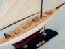 model sailboats is fully assembled