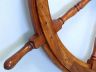 ship's wheel is fully assembled