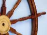 ship's wheel is fully assembled