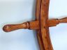 ship's wheel is fully assembled