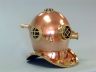diving helmet is fully assembled