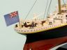 cruise ship model is fully assembled