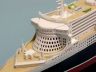 cruise ship model is fully assembled