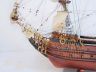 historic ship models is fully assembled