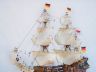 historic ship models is fully assembled