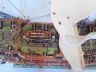 historic ship models is fully assembled