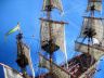 historic ship models is fully assembled