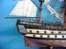 HMS Leopard is fully assembled