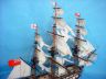 HMS Leopard is fully assembled