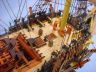HMS Victory is fully assembled