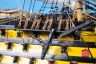 historic ship models is fully assembled