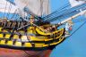 historic ship models is fully assembled