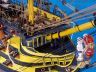 historic ship models is fully assembled