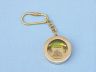 compass keychain is fully assembled