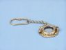 compass keychain is fully assembled