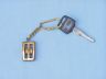 compass keychain is fully assembled