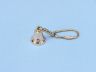 compass keychain is fully assembled