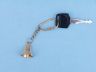 compass keychain is fully assembled