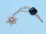 compass keychain is fully assembled