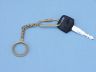 compass keychain is fully assembled