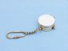 compass keychain is fully assembled