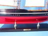 model sailboats is fully assembled