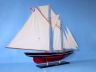 model sailboats is fully assembled