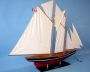 model sailboats is fully assembled