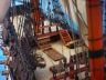 HMS Leopard is fully assembled