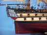 HMS Leopard Model Ship is fully assembled