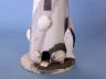 handcrafted beach decor is fully assembled