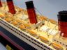 cruise ship model is fully assembled