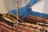 model tall ships is fully assembled