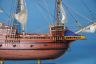 Mayflower model ship is fully assembled