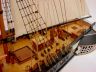 historic ship models is fully assembled